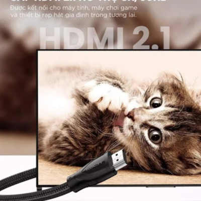 CÁP HDMI V2.1 8K@60HZ HDR 1M UGREEN 80401 - Hàng chính hãng