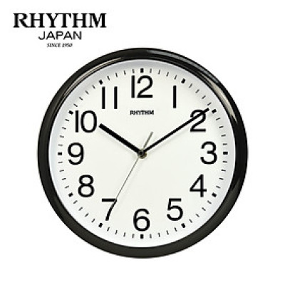 Đồng hồ Rhythm CMG579NR02. Kt 30.0 x 4.0cm, 0.63kg. Vỏ nhựa. Dùng Pin.