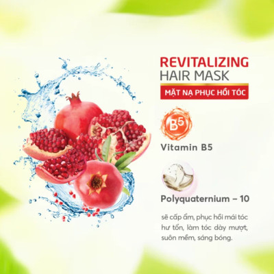 Mặt Nạ Phục Hồi Tóc Tinh Chất Lựu M.PROS 300ml