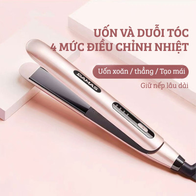 Máy Uốn Tóc Và Duỗi Tóc Tạo Kiểu DAMAS D578A - Ép, là thẳng, uốn cụp, làm xoăn đa năng tiện lợi dễ dàng sử dụng - Hàng Chính Hãng