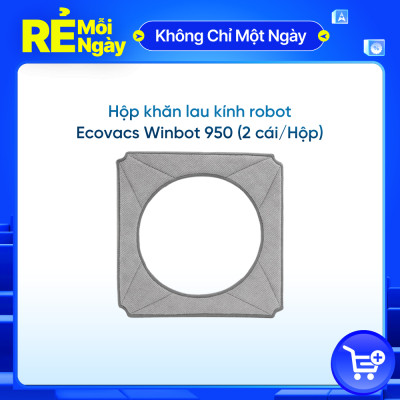 Hộp khăn lau kính Robot  WINBOT 950 (2 cái )- Hàng chính hãng