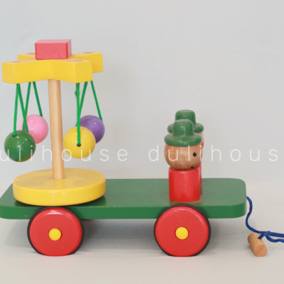 Đồ chơi gỗ Dulihouse Xe chuyển động vui