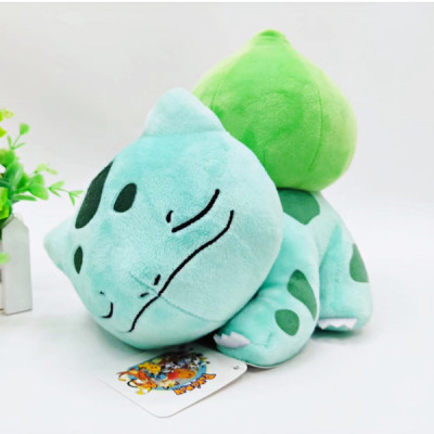 Gấu bông pokemon Bulbasaur ếch kỳ diệu ngủ say đáng yêu (25cm) hàng cao cấp xịn mịn đẹp