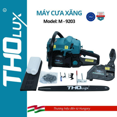 Máy cưa xích chạy xăng 2 thì Tholux M-9203