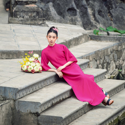 OLV - Áo dài AD Thụy Du (Không kèm quần)