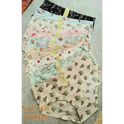 Sét 10 quần lót su hoa thông hơi họa tiết hàng cao cấp (từ 40kg-58kg )