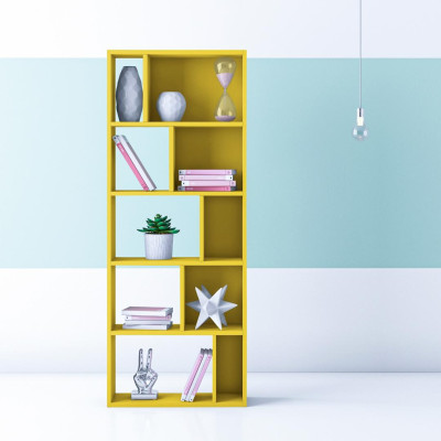 Giá sách gỗ công nghiệp nhỏ gọn SMLIFE Bashar
