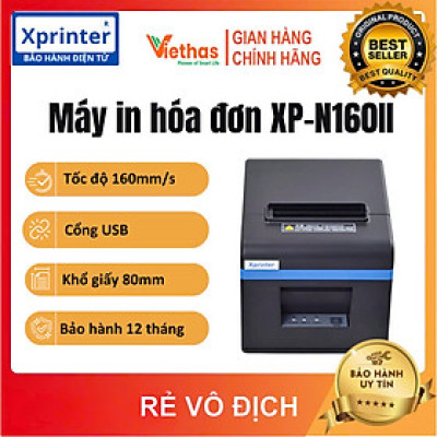 Máy in hóa đơn Xprinter N160I - Hàng nhập khẩu