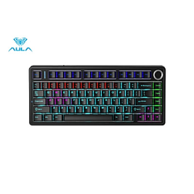 Bàn Phím cơ gaming có dây AULA F75 (Phiên bản Red switch) - Hàng chính hãng