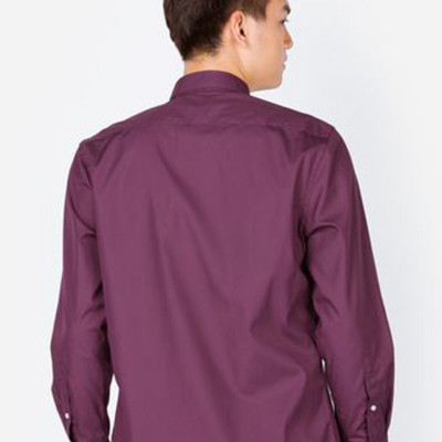 Áo sơ mi dài tay nam ALIGRO trơn basic chất liệu cotton cao cấp, thoáng mát , form dáng trẻ trung ALGS031