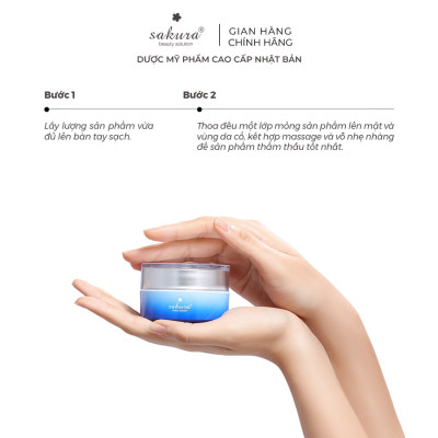 Kem làm mờ vết nám Sakura Transforming Cream 30g
