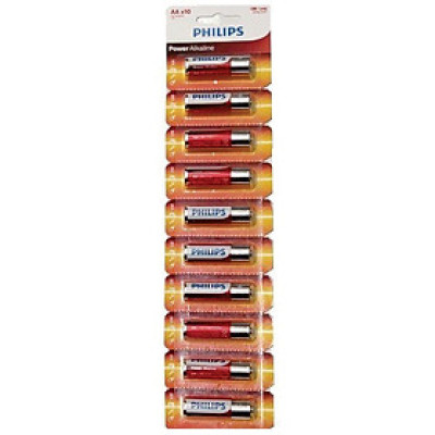 Pin kiềm AA Philips LR6P10TS/97 vỉ 10 viên