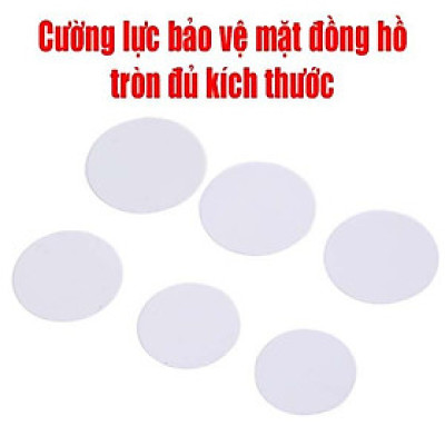 Cường lực dẻo Nano bảo vệ màn hình các loại đồng hồ mặt tròn đủ kích thước - Hàng Chính Hãng
