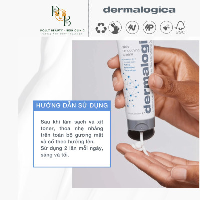 DERMALOGICA Kem dưỡng ẩm liên tục 48h SKIN SMOOTHING CREAM - Dolly Beauty