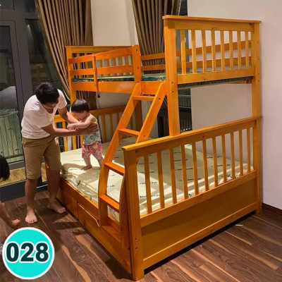 Giường tầng Asaka size( 1m4 và 1m6)