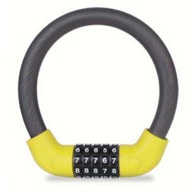 Khóa dây xe đạp 5 số đổi được mã Tặng 1 đôi đèn van