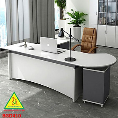 Bàn giám đốc gỗ MDF đơn giản , phong cách hiện đại BGD410 - NỘI THẤT LẮP RÁP VIENDONGADV