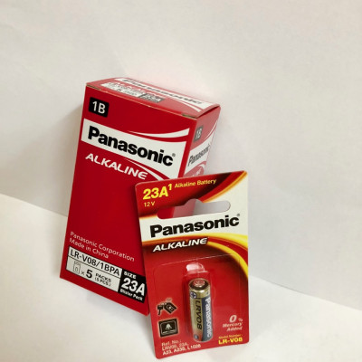 Hộp gồm 5 vỉ pin kiềm siêu nhỏ A23 12V Panasonic LR-V08T/1B (Hàng chính hãng) 
