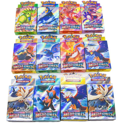 Bộ Thẻ Bài Pokemon 50 Thẻ Sword Shield BATTLESTYLES ( Giao Mẫu Ngẫu Nhiên) Loại Cao cấp Siêu Ngầu
