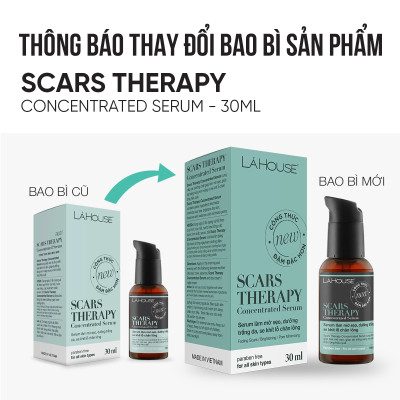 Serum giúp dưỡng trắng da, làm mờ sẹo và se khít lỗ chân lông Lá House Scars Therapy Concentrated 15ml/30ml