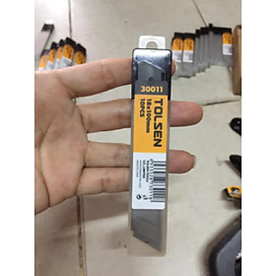 LƯỠI DAO ( TÉP 10 LƯỠI) TOLSEN 30011 - HÀNG CHÍNH HÃNG