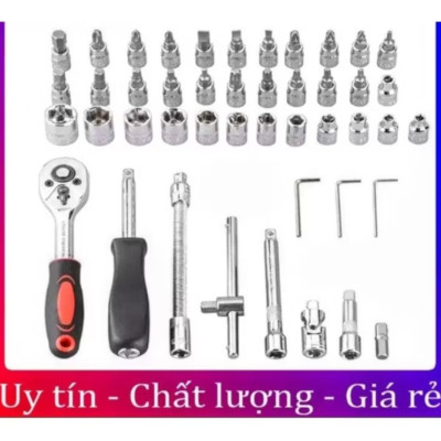 BỘ DỤNG CỤ ĐỒ NGHỀ SỮA CHỮA 46 CHI TIẾT THÁO LẮP THUẬN TIỆN CHO MỌI NHÀ
