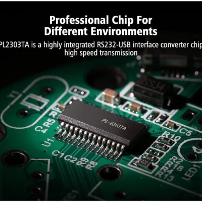 Ugreen UG30770US229TK 1.5M màu Đen Cáp chuyển đổi USB 2.0 sang 4 đầu COM cao cấp - HÀNG CHÍNH HÃNG