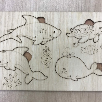 BẢNG TÔ MÀU BẰNG GỖ