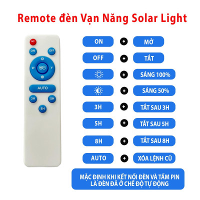 Đèn năng lượng mặt trời Vạn Năng Solar 40w