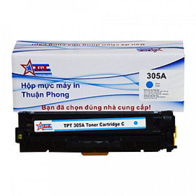Hộp mực Thuận Phong 305A dùng cho máy in màu HP LJ PRO 300/ 400/ CP2025/ Canon LBP 7200C/ MF8330C - Hàng Chính Hãng