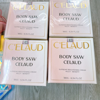 Kem Dưỡng Trắng Da Body S&W Celaud 180ml