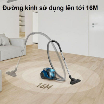 Máy hút bụi gia đình thương hiệu cao cấp Philips XB2022/81 - Hàng Chính Hãng