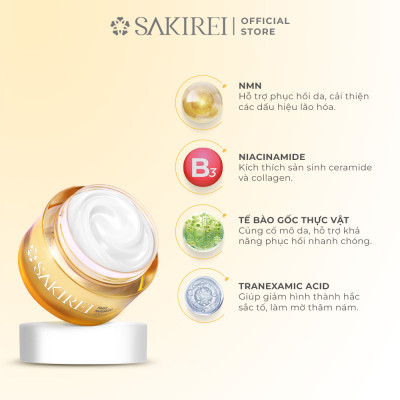 Bộ 4 sản phẩm chăm sóc phục hồi da Sakirei NMN Revitalize từ Nhật Bản
