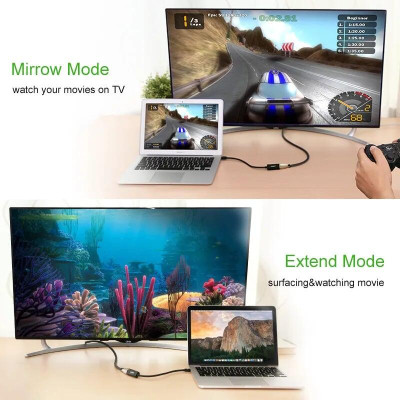 Ugreen UG10460MD112TK 18CM màu Trắng Cáp chuyển đổi Mini DP sang HDMI hỗ trợ phân giải 1920x1080 - HÀNG CHÍNH HÃNG