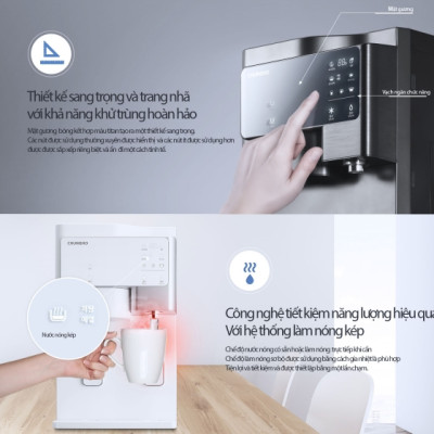 Máy Lọc Nước Khử Trùng Nóng Lạnh ChungHo SANITA (TITAN) WP-60C9560M