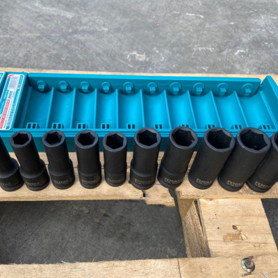 BỘ 10 ĐẦU TUÝP DEEP IMPACT DR 1/2 INCH TOTAL THKISD12102L - HÀNG CHÍNH HÃNG