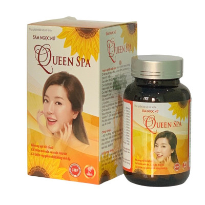 ￼Sâm Ngọc Nữ Queen spa	 – chống lão hóa, Cân bằng nội tiết tố nữ, giữ nét thanh xuân cho phụ nữ – lọ 30 viên, vinaphar