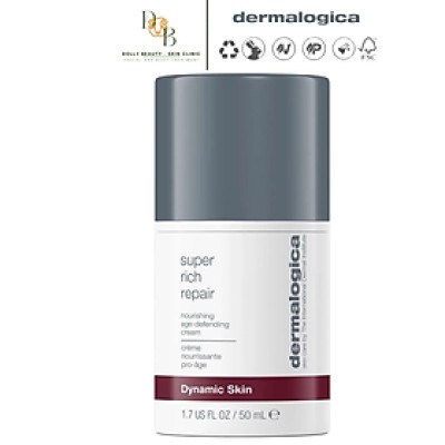 Kem dưỡng chuyên sâu SUPER RICH REPAIR dành cho da khô kinh niên của Dermalogica - Dolly Beauty
