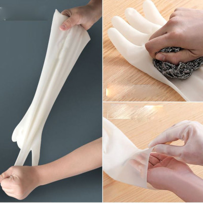 Găng Tay Cao Su Siêu Dai Cho Rửa Bát Giặt Đồ Vệ Sinh Nhà Cửa