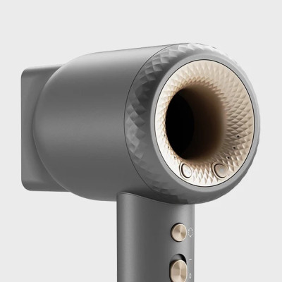 Máy sấy tóc ion âm LocknLock hair dryer đầu sấy từ 360 độ, chức năng tự làm sạch - ENA316GRY - Hàng chính hãng