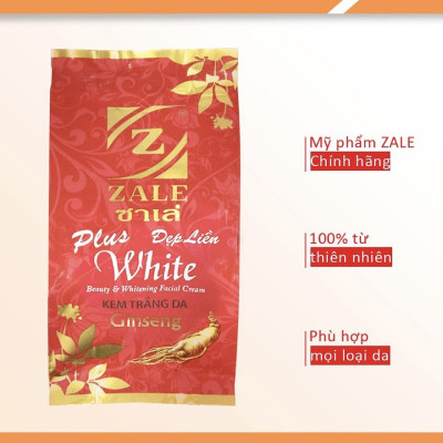 KEM DƯỠNG TRẮNG DA ZALE ĐỎ NHÂN SÂM - 01 HỘP 24 HỦ