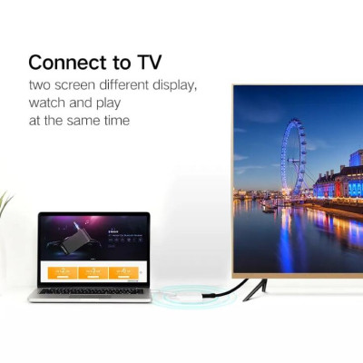 Ugreen UG30440US182TK Bộ chuyển đổi TYPE C sang USB 3.0 + USB 2.0 + HDMI + LAN + hỗ trợ nguồn TYPE C - HÀNG CHÍNH HÃNG