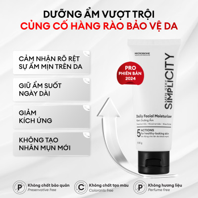 Kem dưỡng ẩm đa năng Facial Moisturizer Men Stay Simplicity