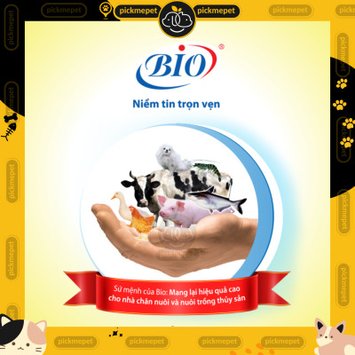 Bio Amcoli Plus 10g - Bột hỗ trợ viêm phổi, tiêu chảy cho Chó Mèo