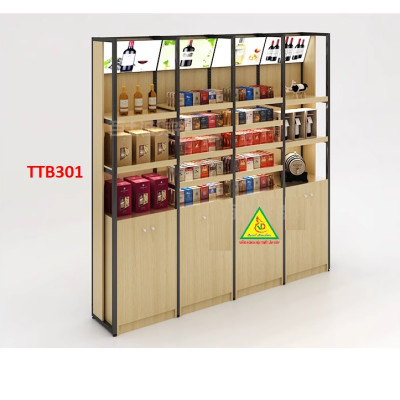 Tủ trưng bày sản phẩm, tủ tài liệu , tủ hồ sơ TTB301 - Nội thất lắp ráp Viễn Đông Adv
