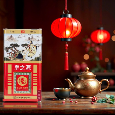 Hồng sâm củ khô 300g Hg Bio - quà tặng sang trọng chất lượng