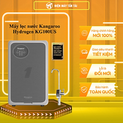 Máy lọc nước Kangaroo Hydrogen 5 lõi KG100US - HÀNG CHÍNH HÃNG - CHỈ GIAO HCM