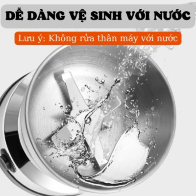 Máy Xay Hạt Khô Tiêu Chuẩn Châu Âu, Xay Ngũ Cốc Mini Công Suất 300w Lưỡi Dao 6 Cánh Thân Máy Bằng Thép Không Gỉ - FOOD - Hàng chính hãng dododios