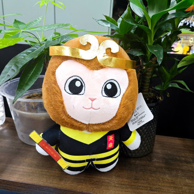 Gấu bông Tôn Ngộ Không (Wukong) dạng chibi siêu dễ thương đáng yêu (23cm) hàng xịn cao cấp loại 1, an toàn cho trẻ nhỏ
