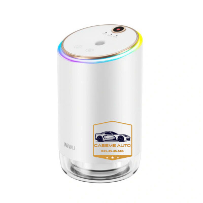 Máy Khuếch Tán Tinh Dầu Ô Tô Wi WU Starry Ambient Aroma Diffuser AR003 – Sang Trọng, Có Đèn LED, Pin 500mAh - Hàng Nhập Khẩu
